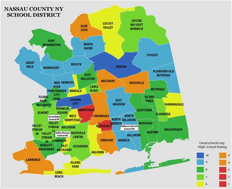 Nassau County Map Long Island | Living Room Design 2020