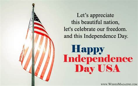 Happy Independence Day USA Wishes Messages Greetings