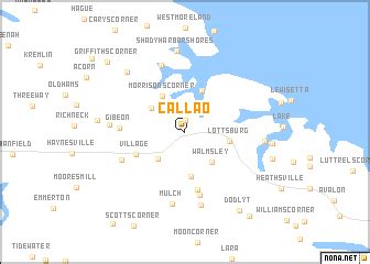 Callao (United States - USA) map - nona.net