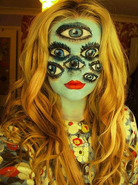 The eyes have it. | Halloween makeup scary, Halloween make, Halloween ...