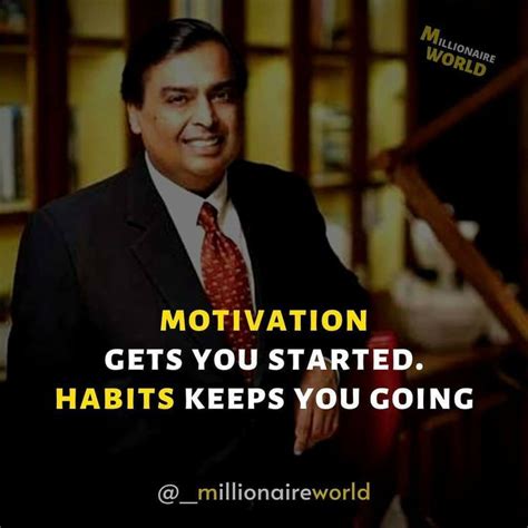 Mukesh Ambani Motivational Quotes - Millionaire World | Motivation ...