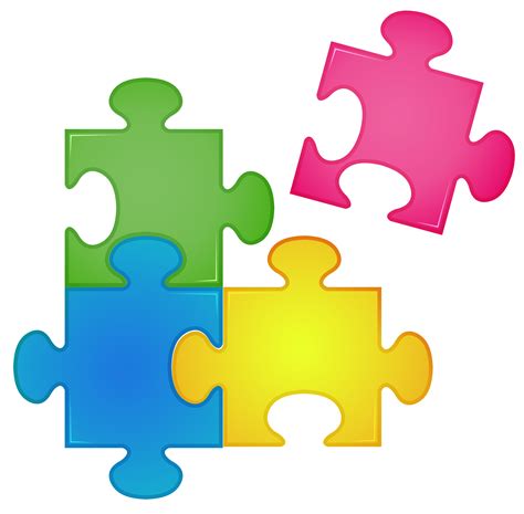 Jigsaw Puzzle Pieces Free Vector Art - (6,295 Free Downloads)