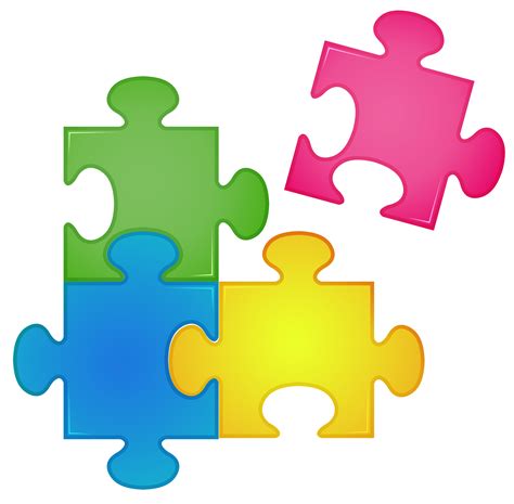 Jigsaw Puzzle Pieces Free Vector Art - (6,295 Free Downloads)