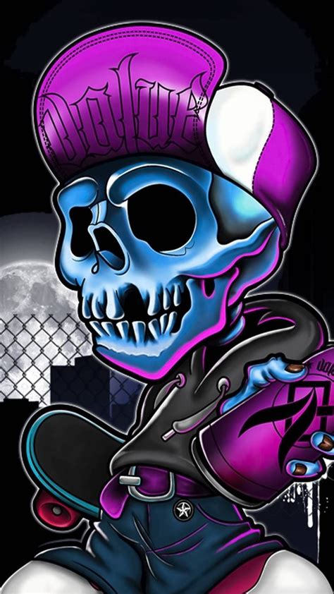 Graffiti Skull Drawings - Drawing.rjuuc.edu.np