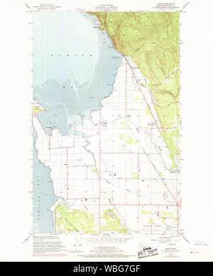 Bow, Washington, map 1954, 1:24000, United States of America by Timeless Maps, data U.S ...