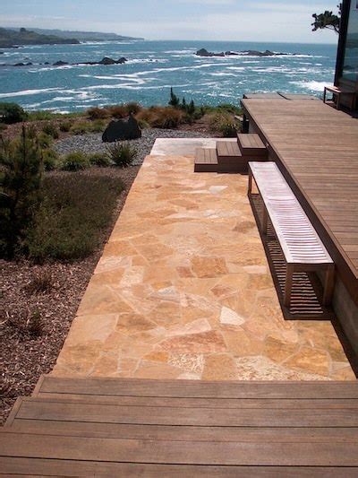 Desert Bronze Sandstone Flagstone - Pacific Resource Brokers