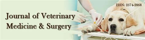 Veterinary Medicine and Surgery Journals | Peer Reviewed