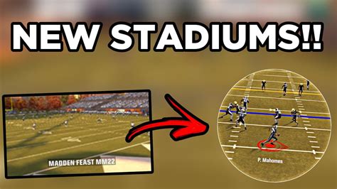 HOW TO GET CUSTOM STADIUMS! NEW LOOK!! Madden Mobile 23 - YouTube