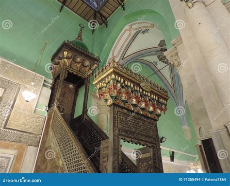 Minbar Inside the Cave of the Patriarchs, Jerusalem Stock Photo - Image of judaism, design: 71355494