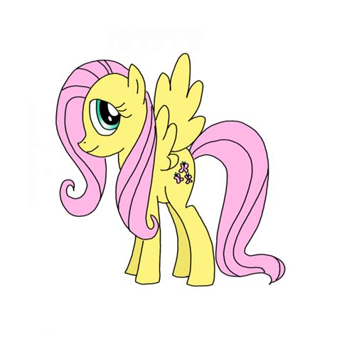 How to Draw Fluttershy | My Little Pony - Step by Step Easy Drawing Guides - Drawing Howtos