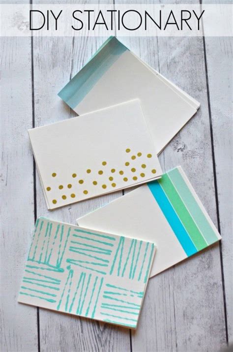 Diy stationery ideas – Artofit