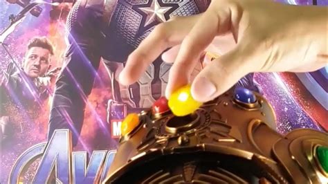 Thanos Infinity Gauntlet Finger Snap - YouTube