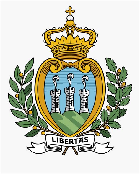 San Marino Flag Logo , Free Transparent Clipart - ClipartKey