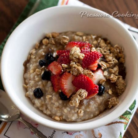 Steel Cut Oats - Instant Pot Recipe - (4.6/5)