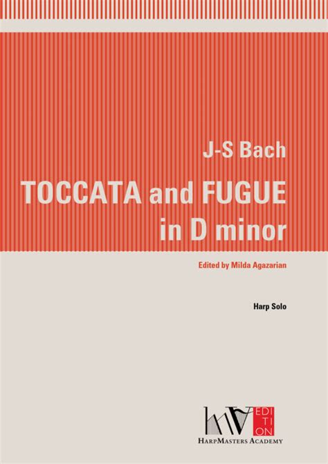 Bach J.S. - TOCCATA and FUGUE in D minor - HarpMasters