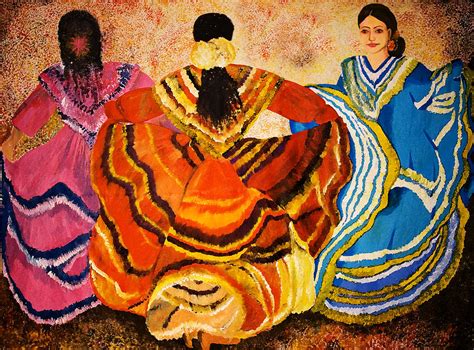 Mexican Fiesta Painting by Sushobha Jenner