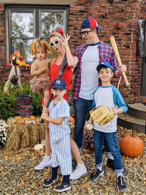 Sandlot family Halloween Costumes | Family themed halloween costumes ...