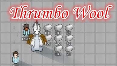 敲击兽产毛 Thrumbo Wool - "leafzxg" - 边缘汉化组 RimWorld Mod 汉化 - 灰机wiki - 北京嘉闻杰 ...