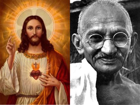 Jesus is most famous person in history, Gandhi Ji is the only Indian on ...