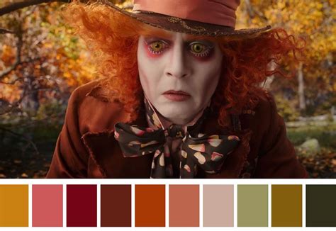 Le palettes di colori dei vostri film preferiti | Através do espelho, Paleta de cores, Cena de filme