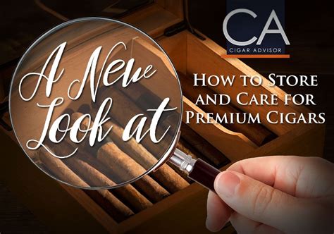 Cigar Storage - How to Care For Premium Cigars | Premium cigars, Cigars ...