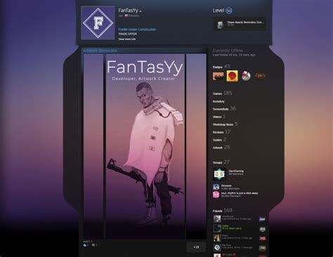 Make custom artwork for your steam profile by Fantasyy | Fiverr