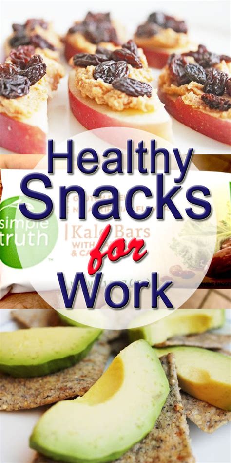 Healthy Snacks for Work (Daily Recommendations 15) | Healthy Snacks for Work | Easy to Make ...