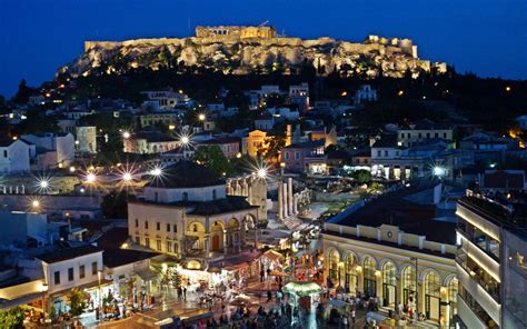 ATHENS-BY NIGHT | Golden Sun Hotel