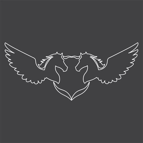 Wings icon in simple style outline 32491915 Vector Art at Vecteezy