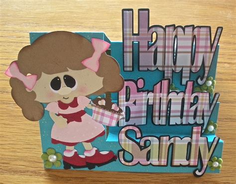 Funky Cards: Happy Birthday Sandy