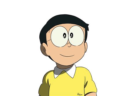 Nobita illustration on Behance | Baby cartoon drawing, Good morning cartoon, Cute cartoon wallpapers