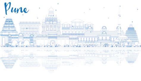 Pune City Skyline PNG Transparent Images Free Download | Vector Files | Pngtree