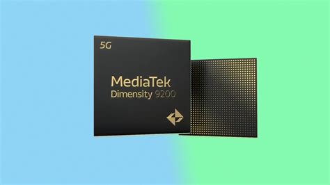 Dimensity 9200 processor goes official as MediaTek's first SoC with ...