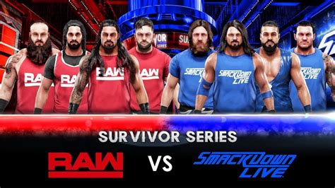 WWE 2K19 epic gameplay PS4 Survivor Series - YouTube