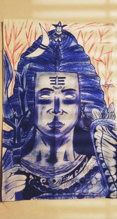 Mahakal unique Drawing - H Artistic expression - Drawings ...