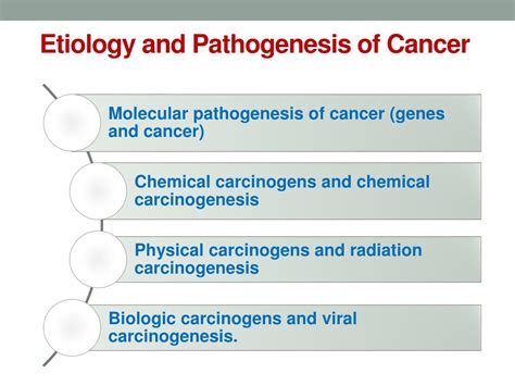 PPT - Etiology and Pathogenesis of Cancer PowerPoint Presentation, free download - ID:8909882