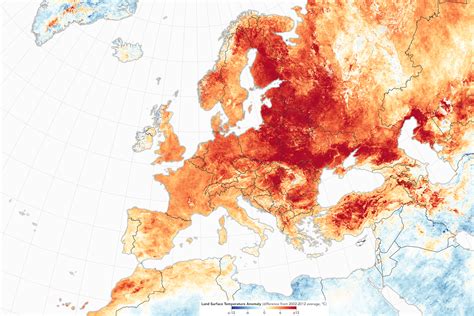 Europe - Temperatures anomaly (February 2019) • Map • PopulationData.net