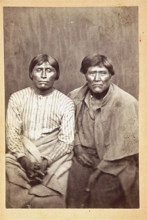 Kintpuash, aka Captain Jack and John Schonchin of the Modoc tribe ...