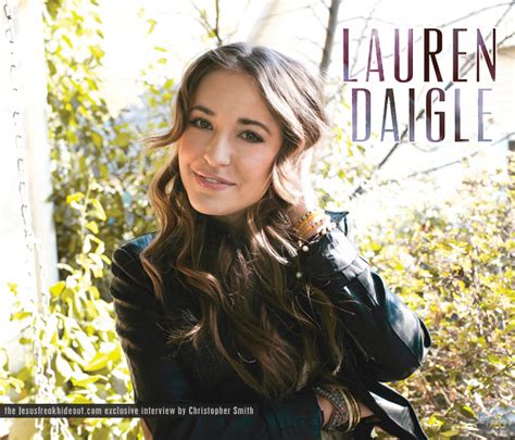 Lauren Daigle Interview, Lauren Daigle 2015, Jesusfreakhideout.com ...