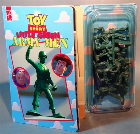 Army Men and thick cardboard book! 1996. Toy Story Room, Toy Story Party, Green Army Men, Green ...