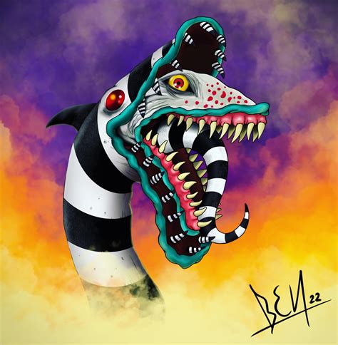 Beetlejuice Sandworm by Benares78 on DeviantArt