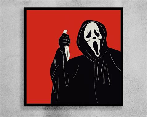 Scream / Art Print / Scream Movie / Scream Print / Halloween / Horror ...