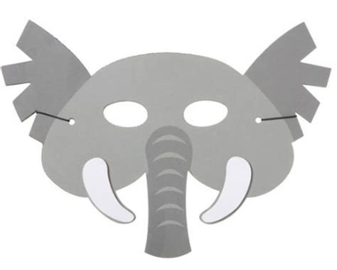 Elephant Foam Masks - Masks - Craft Basics - Kids Crafts - Craft ...