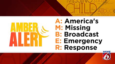 What is the difference between an Amber Alert, Missing Child...