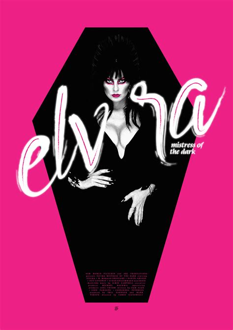 Elvira Mistress of the Dark - Movie Poster | Behance