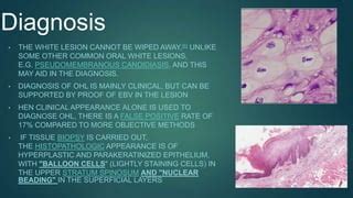 Oral hairy leukoplakia 2 | PPT