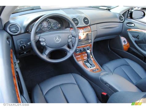 Charcoal Interior 2005 Mercedes-Benz CLK 320 Cabriolet Photo #60401738 ...