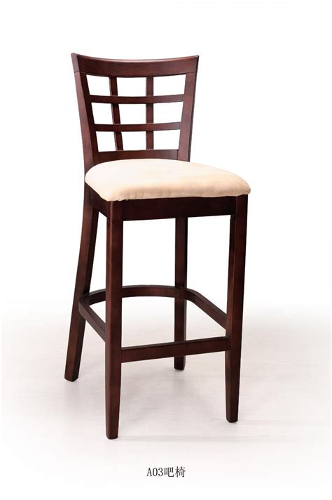 China Wooden Bar Chair (A03) - China Bar Chair, Wood Chair