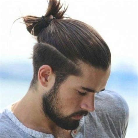 69 Timeless Short Sides, Long Top Haircuts For Men in 2024 | Man bun ...