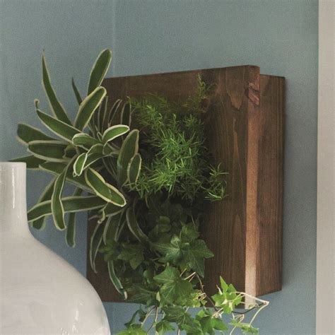 Bright Green Reclaimed Wood Wall Planter & Reviews | Wayfair